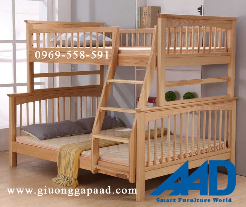 giường tầng gỗ giá rẻ